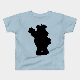 Care Bear Silhouette 2 Kids T-Shirt